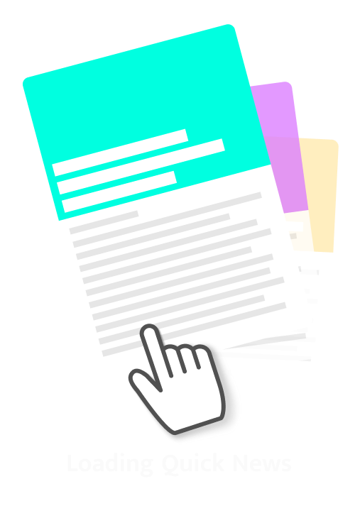 Welcome to Quick News - Tabla news in a swipeable card format
